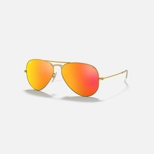 Ray Ban Aviators - Orange